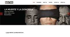 Desktop Screenshot of aguijontheater.org